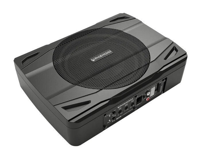 Phoenix Gold Z880 8 inch Slim Active Subwoofer underseat HQ