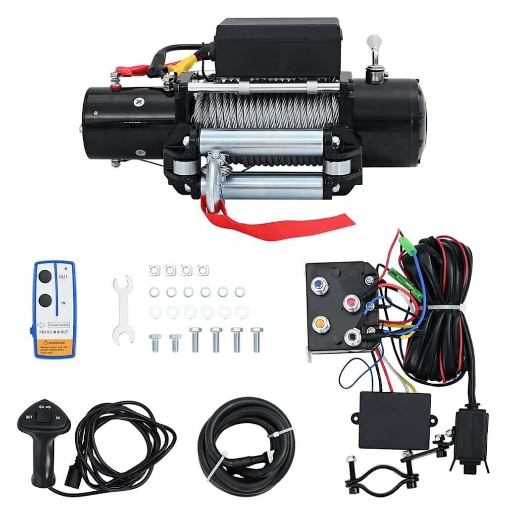 Elektrische lier 12V 5909KG afstandsbediening GRATIS BEZORGD, Verzenden, Nieuw, Nvt, Nvt