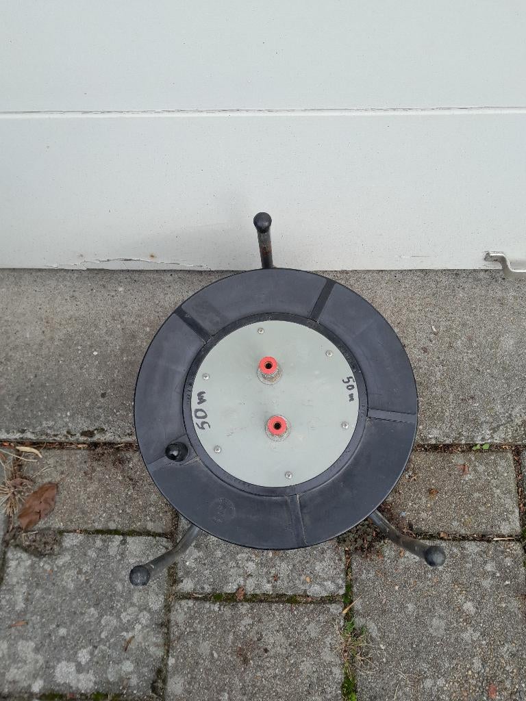 Luchthaspel  50m., 100 liter of meer, Ophalen, Gebruikt, 10 bar of meer