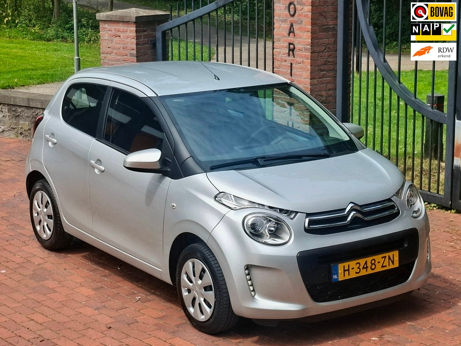 Citroen C1 1.0 VTi Feel 5 Deurs Airco Elec. ramen cv afstand, Auto's, Dealer onderhouden, Gebruikt, Euro 6, 4 stoelen