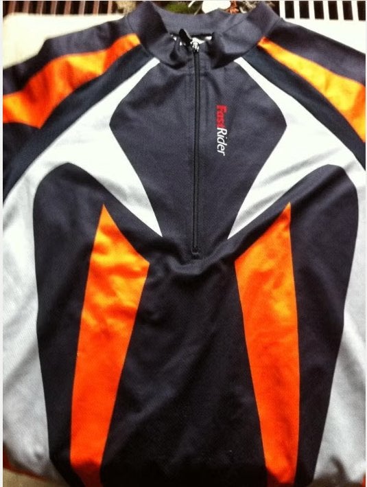 Heren fiets shirt Tast Rider zwart/oranje maat M, Ophalen of Verzenden, Zo goed als nieuw, Kleding
