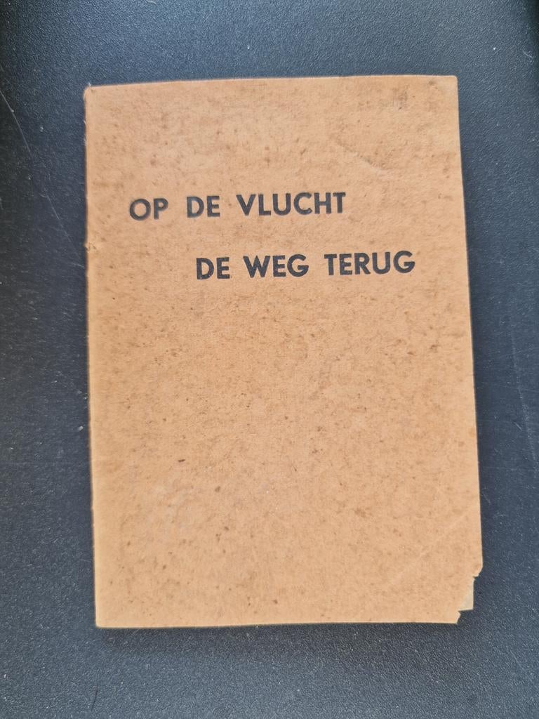 Op de Vlucht De Weg Terug - Deserteurs J.A. Kwint, Overige onderwerpen, Tweede Wereldoorlog, Gelezen, J.A. Kwint