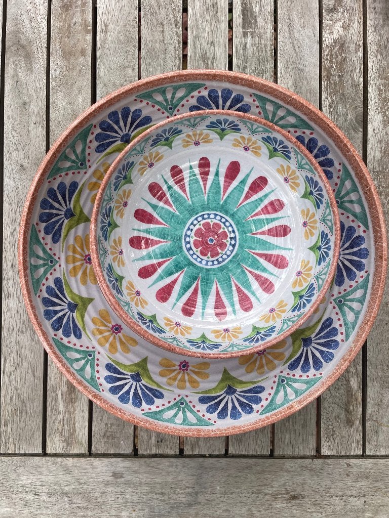 Camping servies. 1 grote en 3 kleine, Caravans en Kamperen, Ophalen