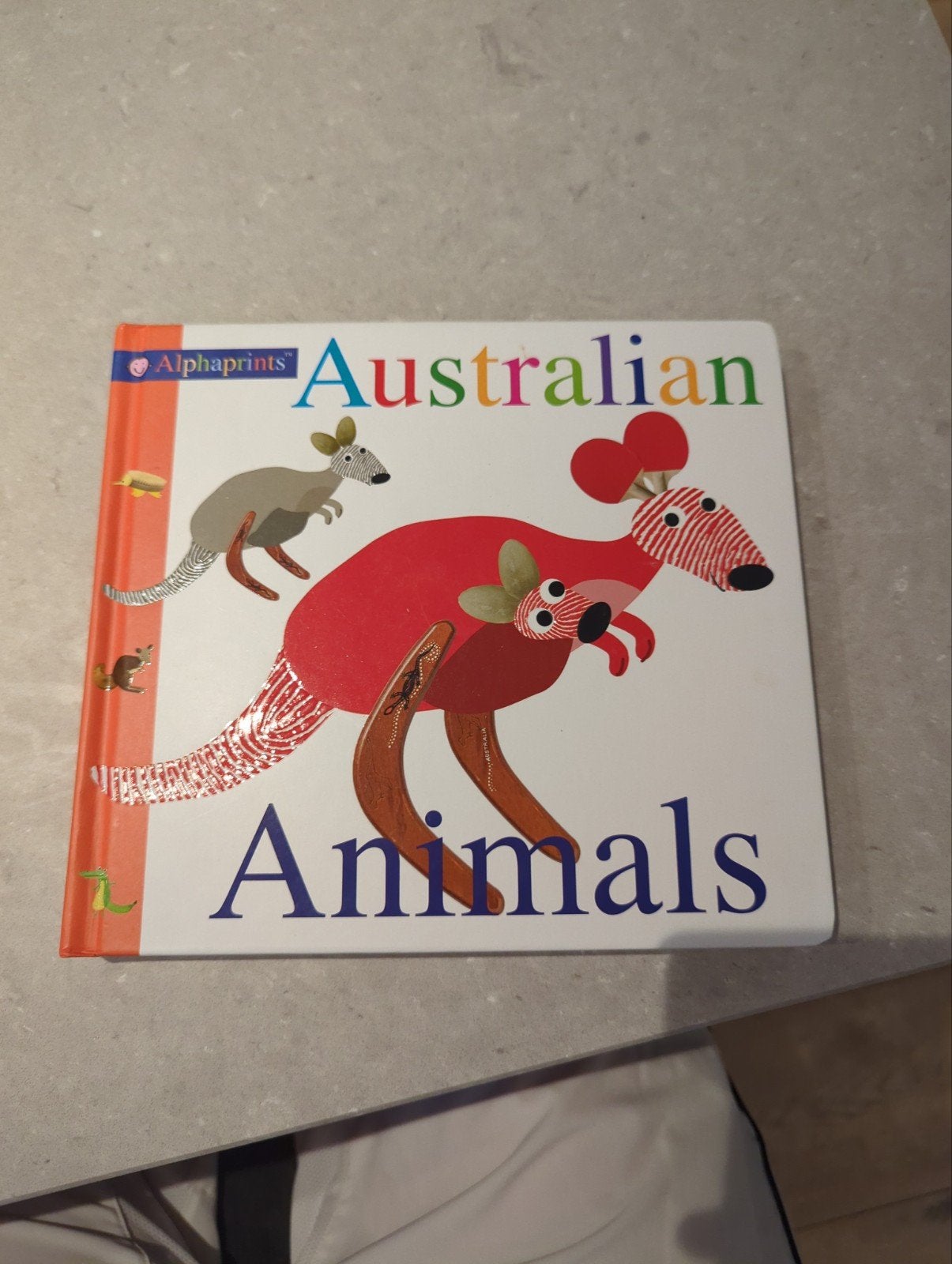 Australian Animals - Kinderboek met textuurpagina's, Ophalen, Non-fictie, Jongen of Meisje, Zo goed als nieuw