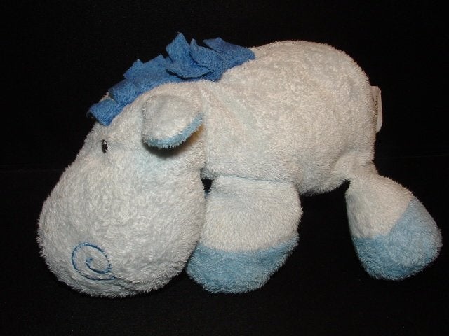 TY PAARD MET GROTE SNUIT ZACHTE BADSTOF LICHTBLAUW, Ophalen of Verzenden, Nieuw, Overige typen