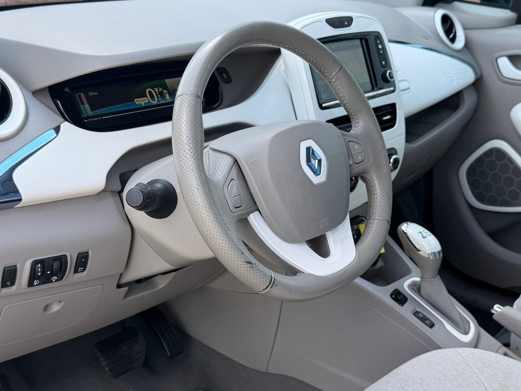 Renault ZOE Q210 Zen Quickcharge 22 kWh (ex Accu) - Noir Eto, Auto's, Renault, Stof, Gebruikt, 22 kWh, Zwart