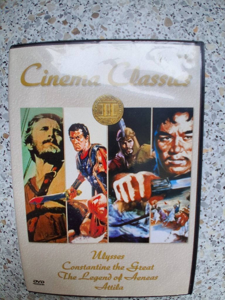 Een 4 DVD-Box van "Cinema Classics 2", met 4 Actie films., Engels, Nederlands, Inclusief doosje, Ophalen of Verzenden