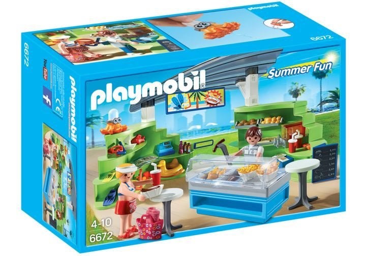 6672 winkel met snackbar, Complete set, Nieuw, Ophalen of Verzenden, Summer fun