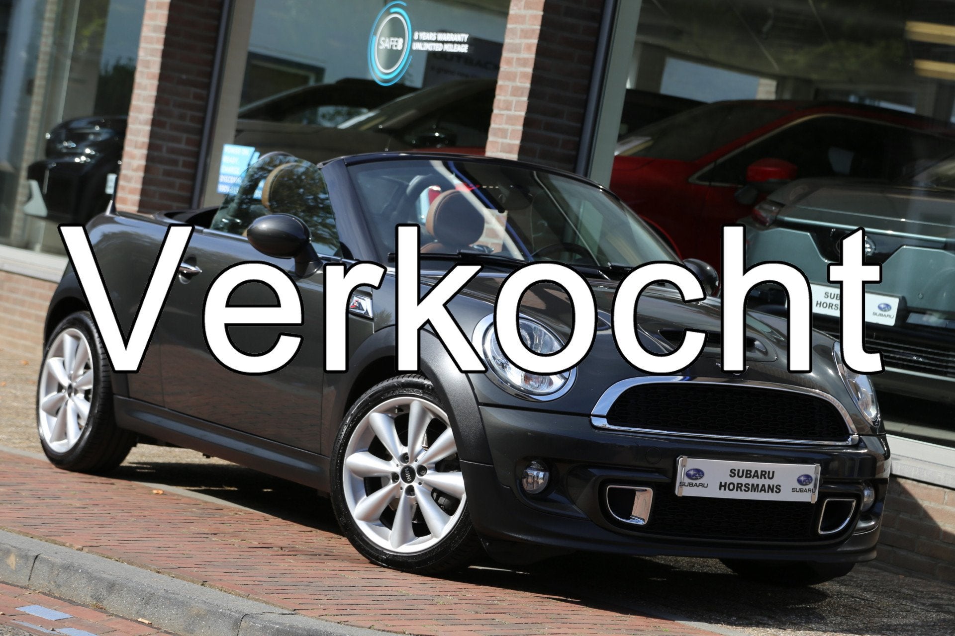 MINI Roadster 1.6 Cooper S Chili Navi Xenon Leer Harman Kard, Auto's, Voorwielaandrijving, Gebruikt, Xenon verlichting, 4 cilinders