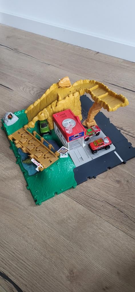 Matchbox Avonturen Speelset met Auto's, Ophalen, Gebruikt