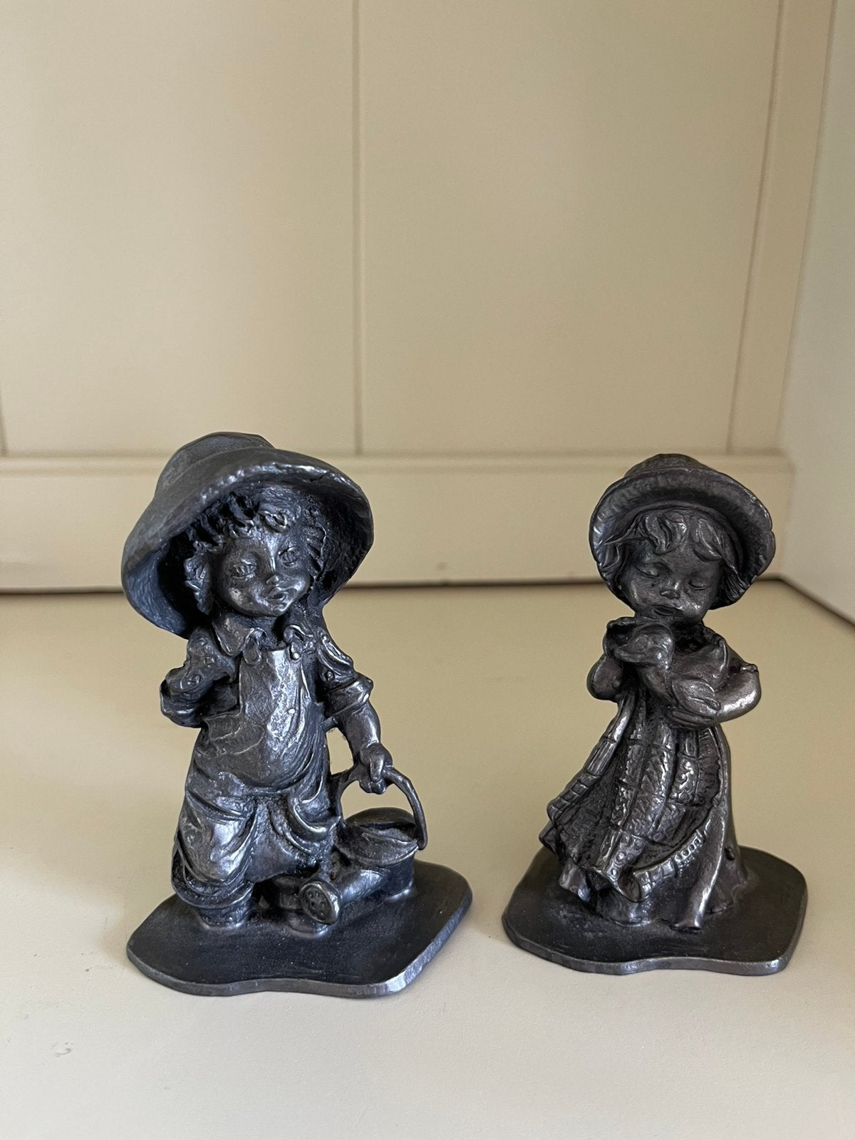 Tinnen poppetjes, Verzamelen, Beelden en Beeldjes, Ophalen, Zo goed als nieuw, Mens