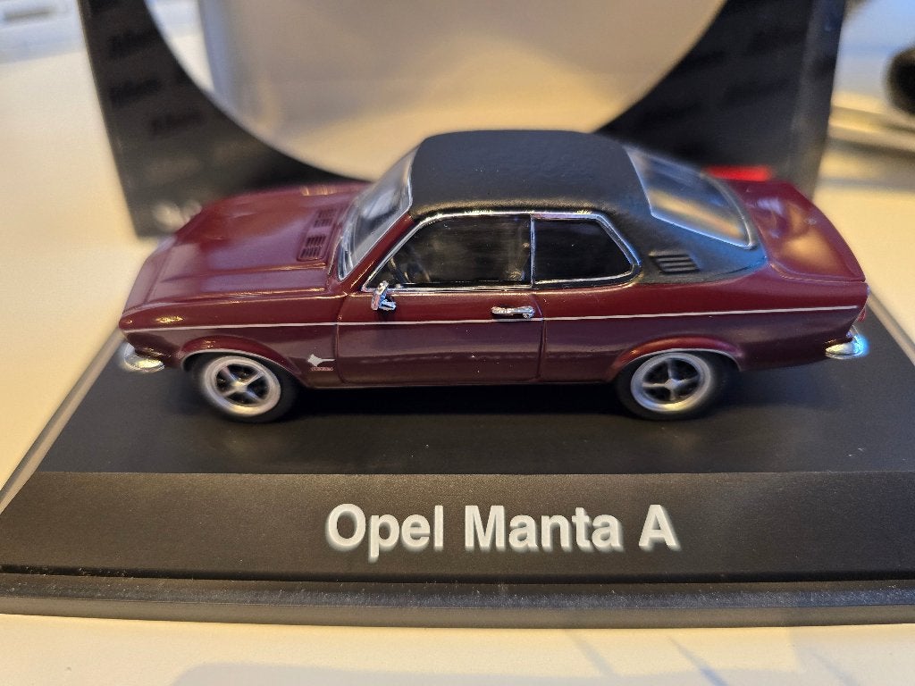 Opel Manta A 1/43, Hobby en Vrije tijd, Modelauto's | 1:43, Ophalen of Verzenden, Nieuw, Auto, Schuco