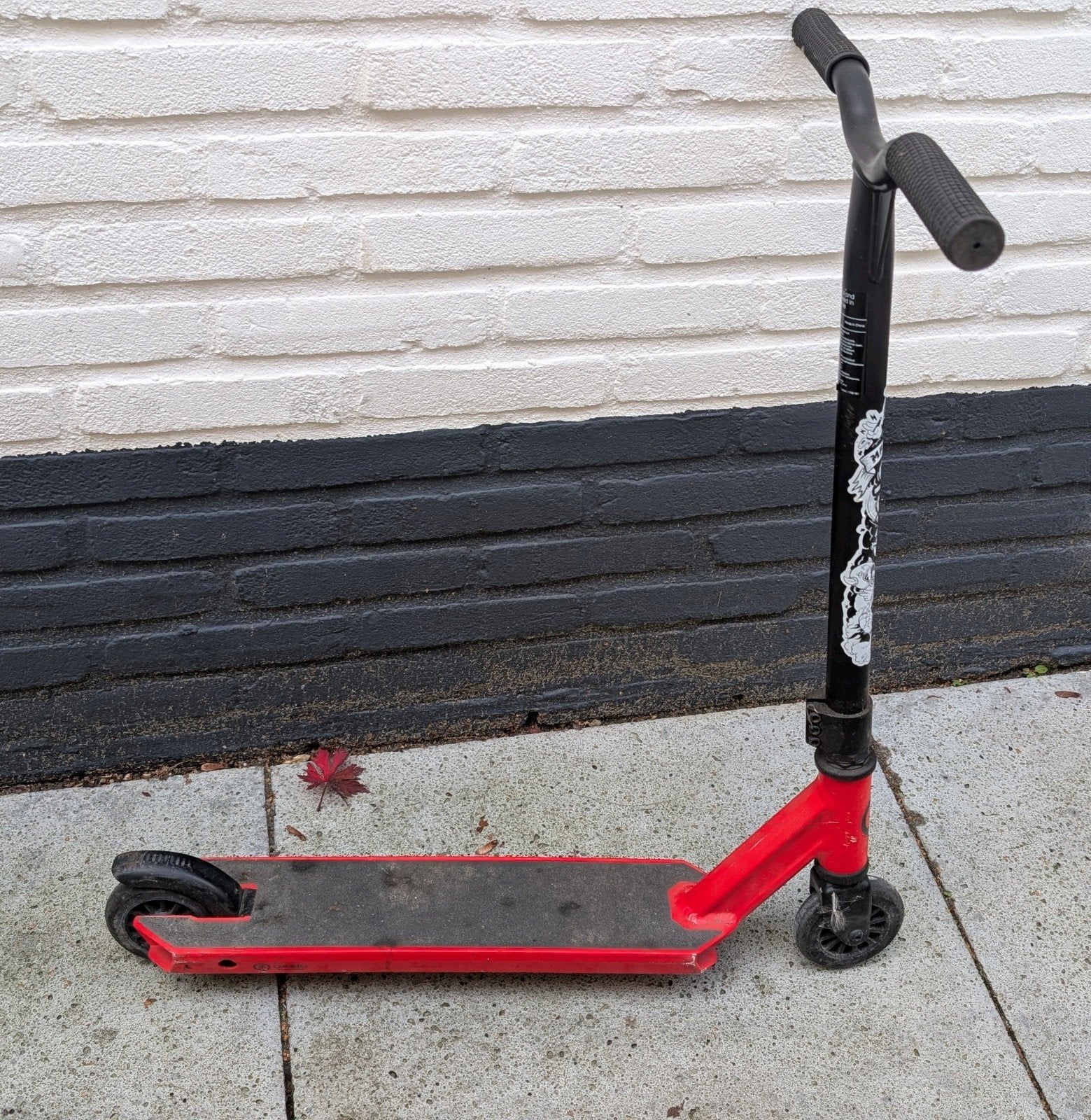 stuntstep freestyle step Oxelo MF One red, Ophalen, Gebruikt, Gewone step, Decathlon Oxelo