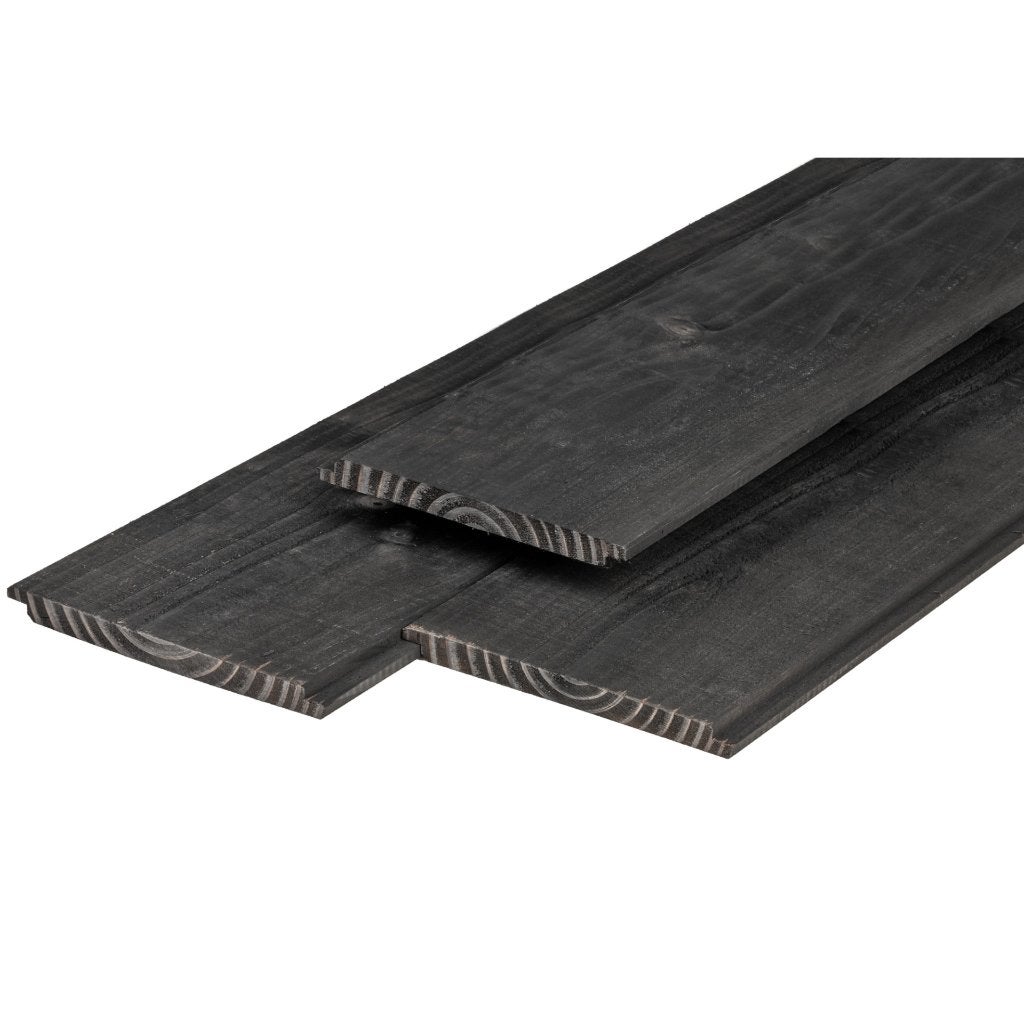 Douglas wisselsponning, zwart geïmpregneerd, Minder dan 25 mm, Nieuw, Plank, 300 cm of meer