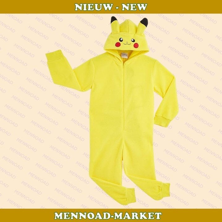 Nieuw Pikachu Onesie - Comfortabel en Speels, Onbekend, EU, Jongen of Meisje, Nieuw, Ophalen of Verzenden