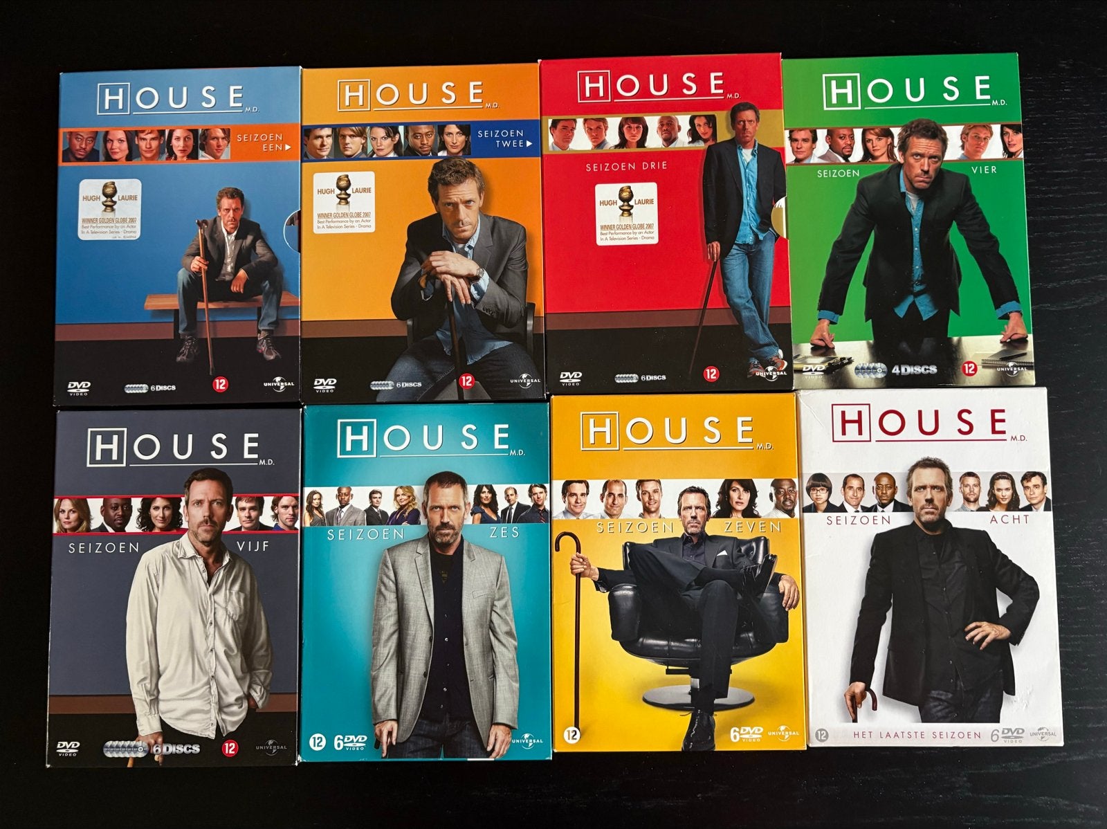 House M.D. Complete Serie DVD Box (Seizoen 1-8), Engels, Nederlands, Drama, Ophalen of Verzenden