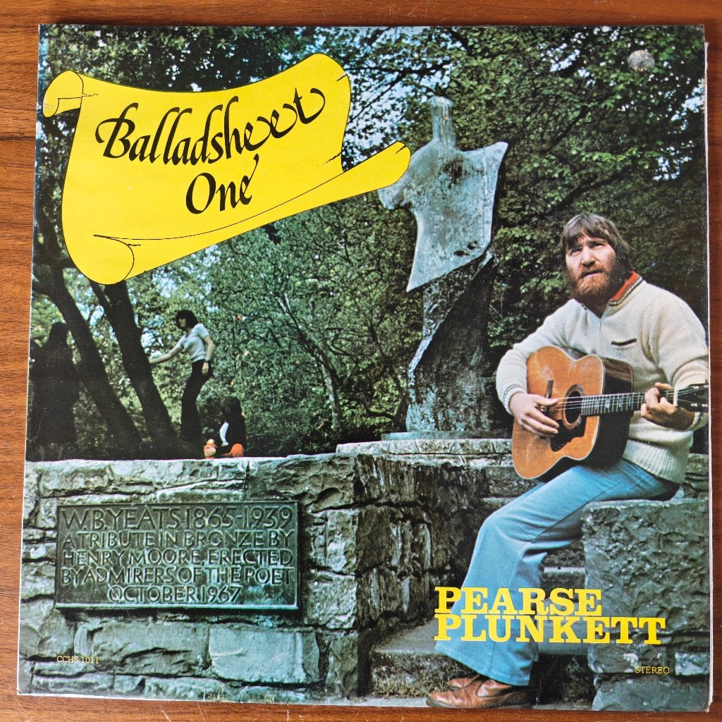 LP - Pearse Plunkett – Balladsheet One, Ophalen of Verzenden, Gebruikt, 12 inch, Poprock