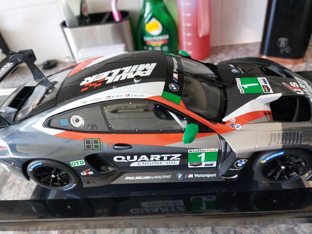 Minichamps BMW M4 GT3 GTD Paul Miller Racing 12h Sebring, Hobby en Vrije tijd, Modelauto's | 1:18, Ophalen of Verzenden