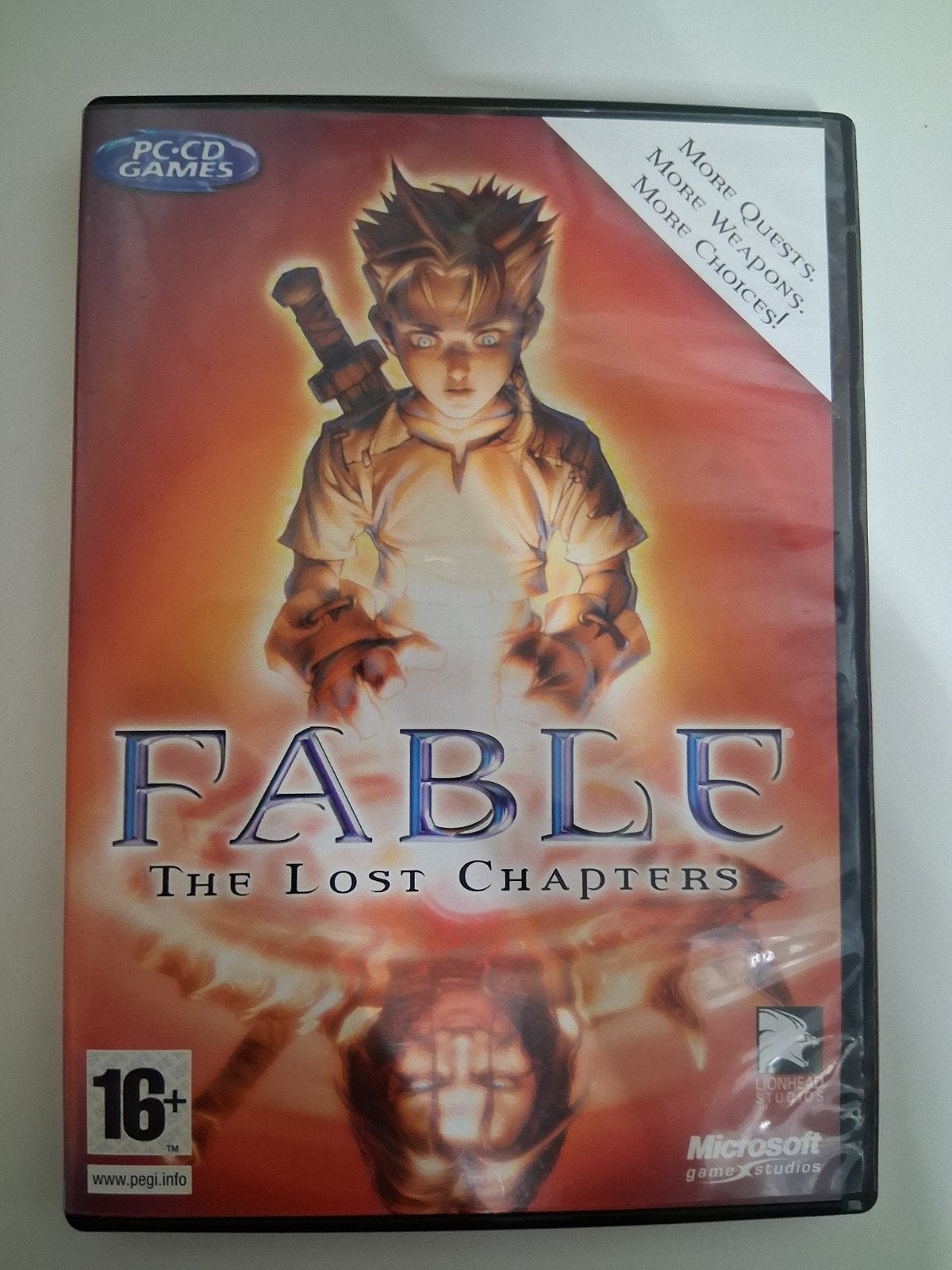 Fable: The Lost Chapters (PC CD-ROM) - 4 DISC, 1 speler, Ophalen of Verzenden, Zo goed als nieuw, Role Playing Game (Rpg)
