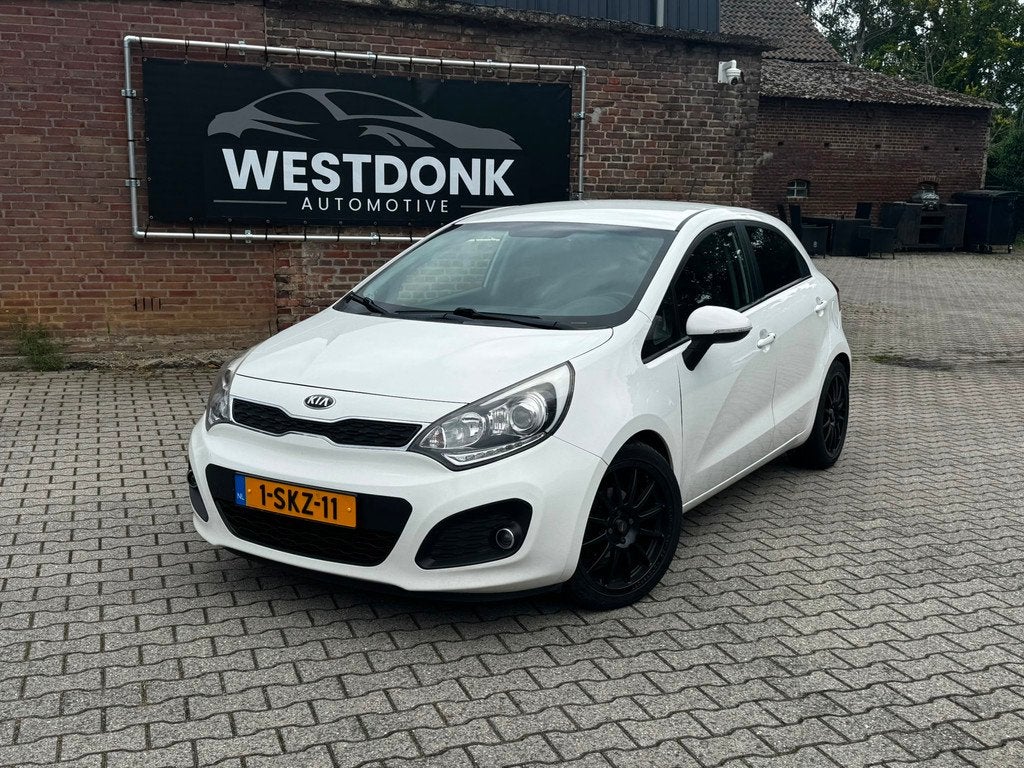 Kia Rio 1.2 CVVT Super Pack 5drs - Full option/NAP, Auto's, Kia, Bedrijf, Te koop, Rio, ABS, Achteruitrijcamera, Airbags, Airconditioning
