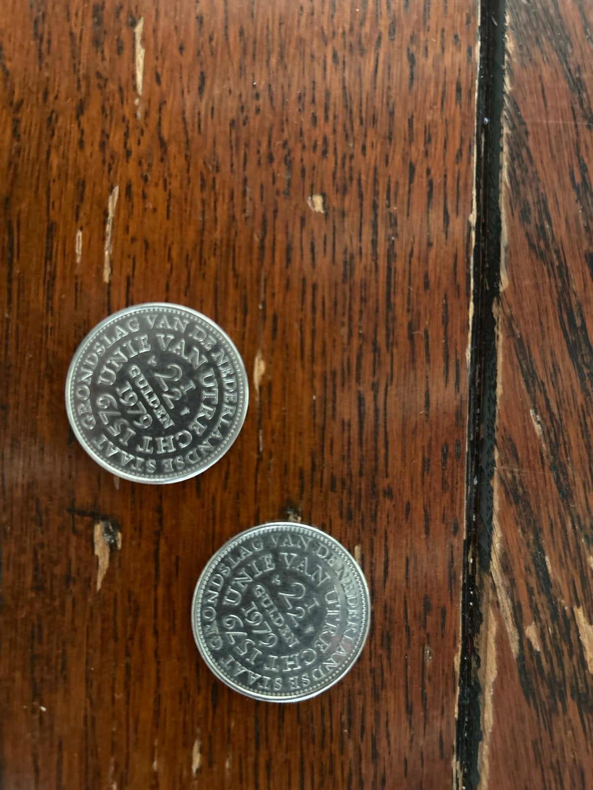 2½ Gulden 1979 Juliana 'Grondslag van de Unie', Koningin Juliana, Zilver, Ophalen of Verzenden, Losse munt
