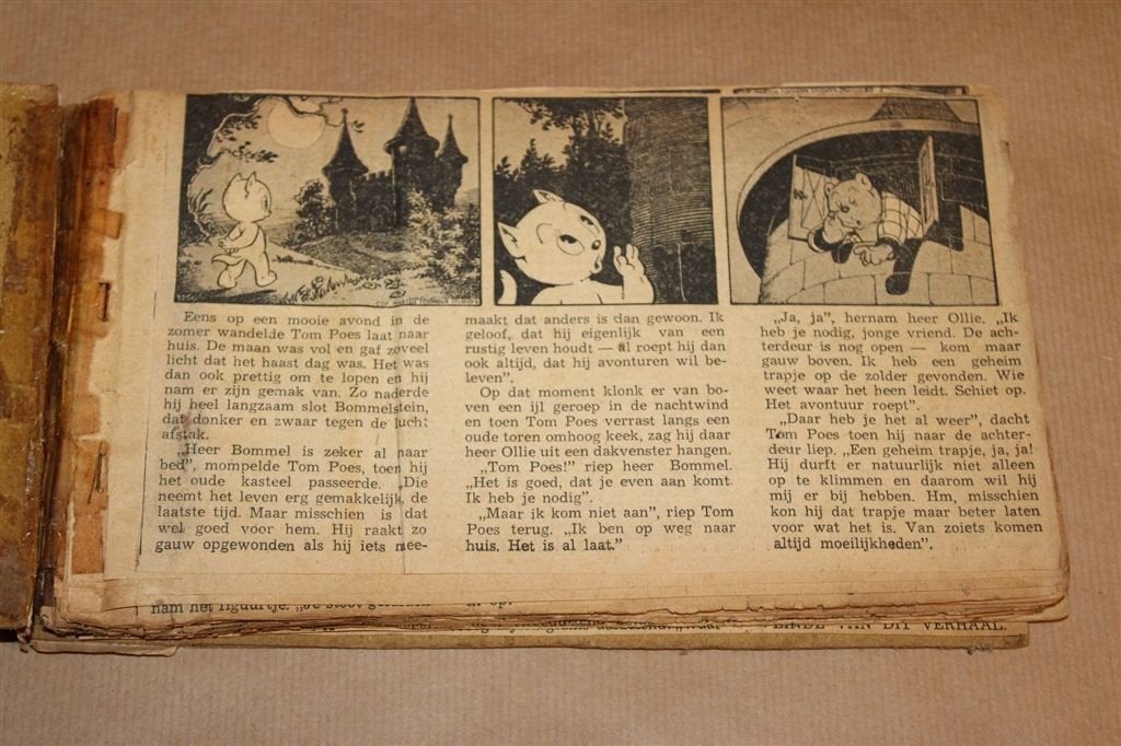 Tom Poes en de Waarzegger — Compleet Krantenverhaal 1954, Boeken, Eén stripboek, Ophalen of Verzenden, Gelezen