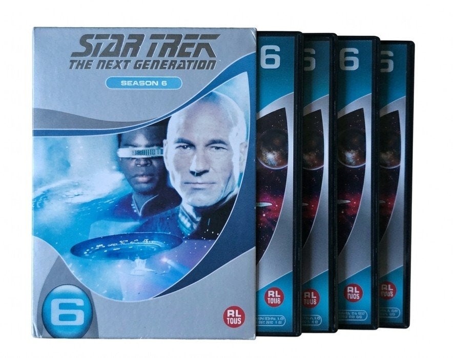 Star Trek: The Next Generation - Seizoen 6 (DVD Boxset), Nederlands, Ophalen of Verzenden, Vanaf 6 jaar, Inclusief doosje