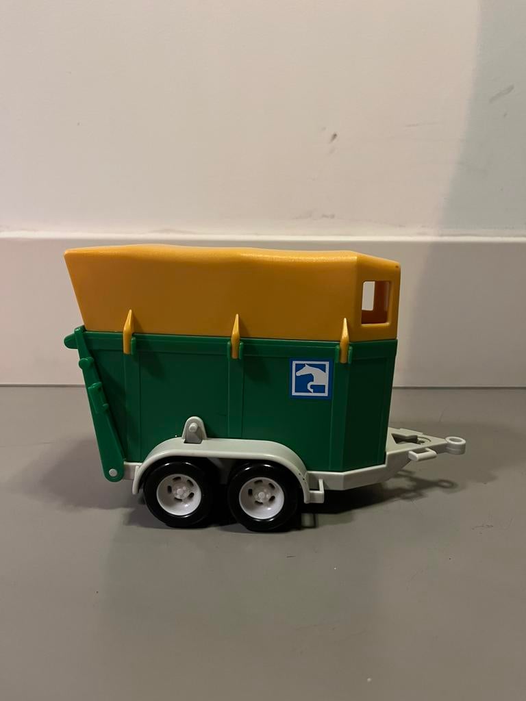 Vintage Playmobil Paardentrailer, Ophalen of Verzenden, Gebruikt