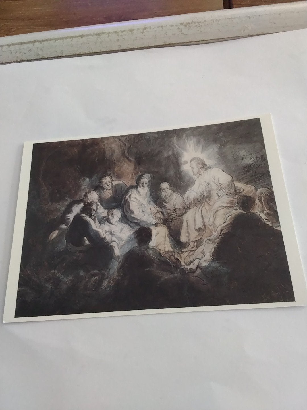 Rembrandt Harmensz. van Rijn - Christus en de discipelen, Ophalen of Verzenden, 1980 tot heden, Ongelopen