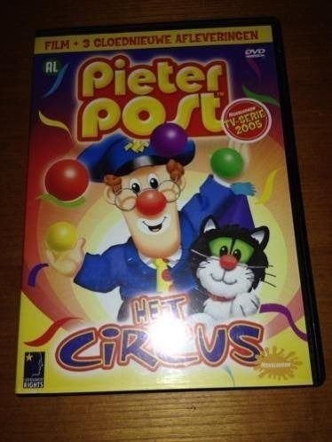 Pieter post dvd het circus afleveringen film, Cd's en Dvd's, Dvd's | Kinderen en Jeugd, Alle leeftijden, Verzenden, Gebruikt