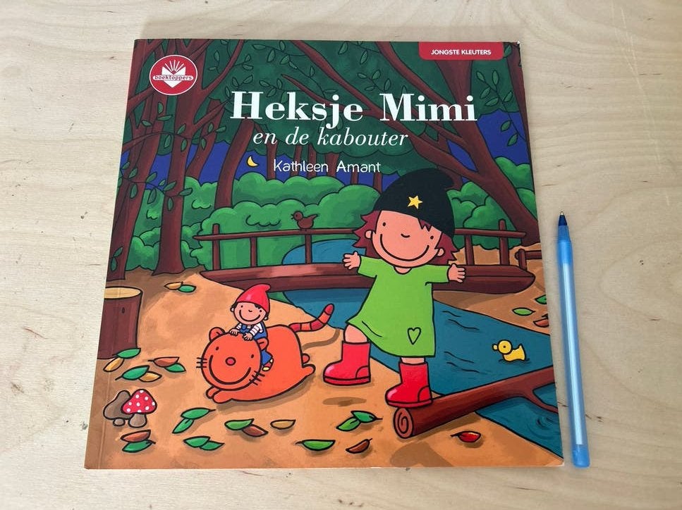 Heksje Mimi en de kabouter - Kathleen Amant, Boeken, Fictie algemeen, Jongen of Meisje, Ophalen of Verzenden, Zo goed als nieuw