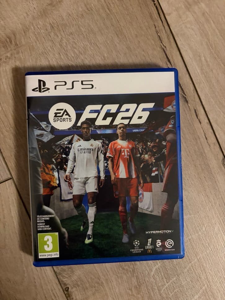 FC 26 PS5 - Voetbalgame voor PlayStation 5, Ophalen, Gebruikt, Eén computer, Sport