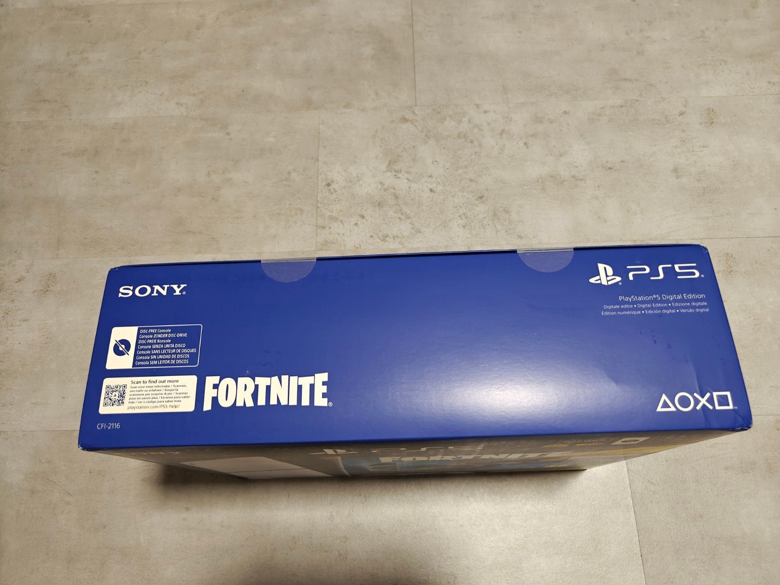 PS5 Digitale editie - 825GB - Fortnite - NIEUW / VERZEGELD, Spelcomputers en Games, Ophalen, Nieuw, Playstation 5 Digital