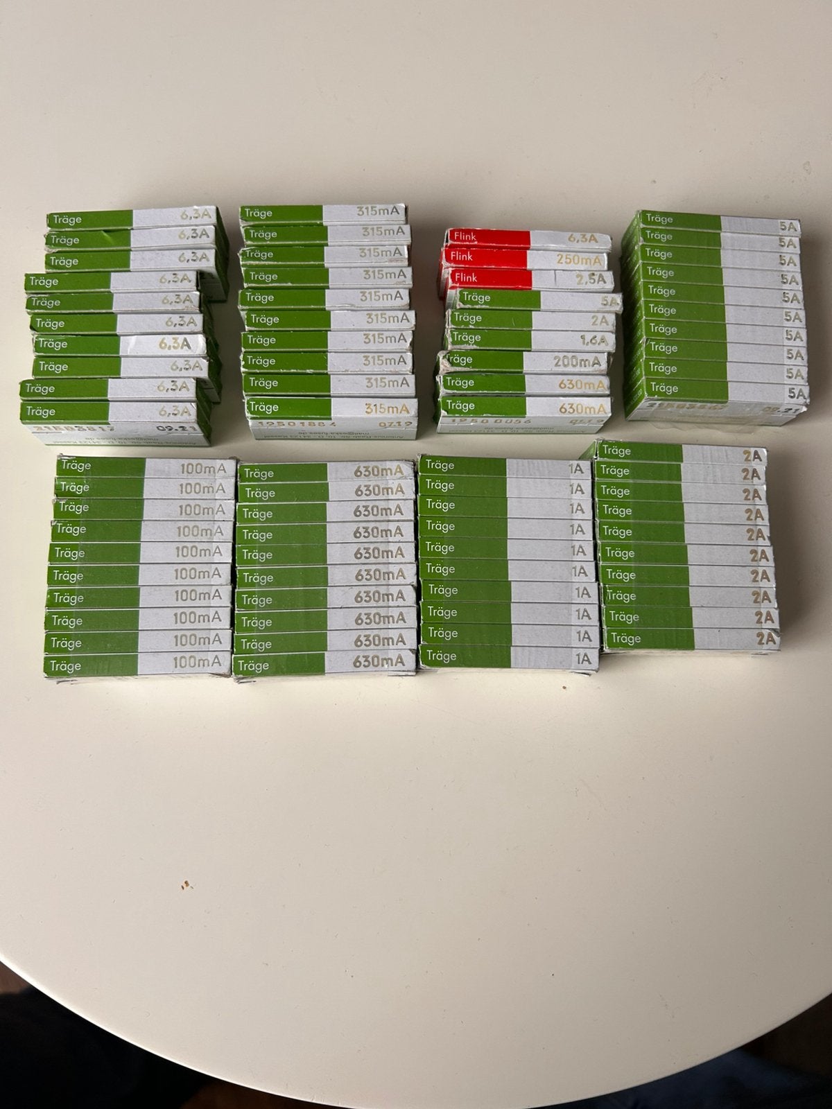 800 Eska glaszekeringen, Ophalen of Verzenden, Nieuw
