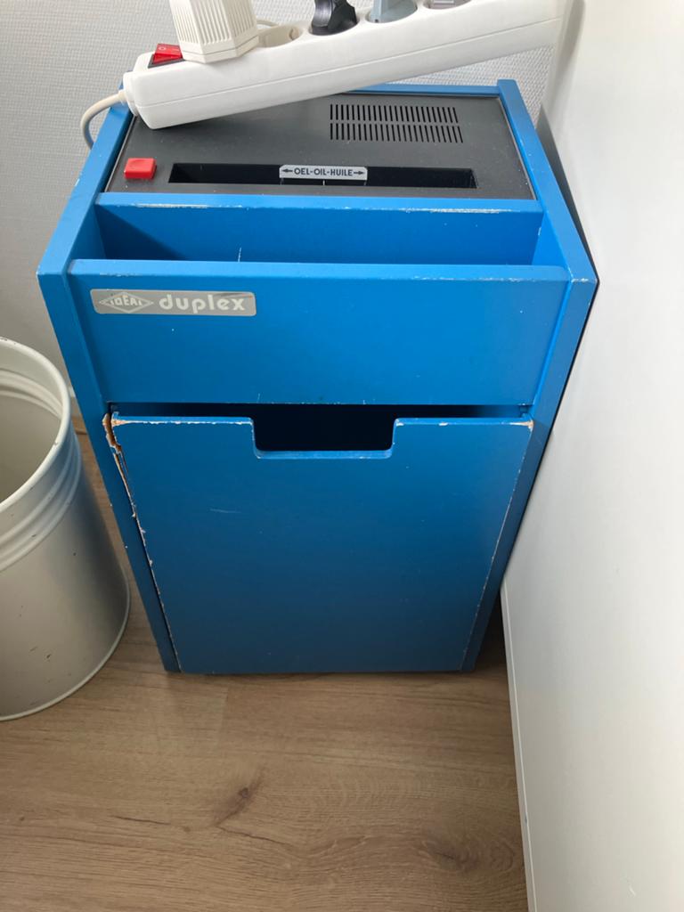 IDEAL Duplex papiervernietiger, Diversen, Bureau-accessoires, Gebruikt, Ophalen