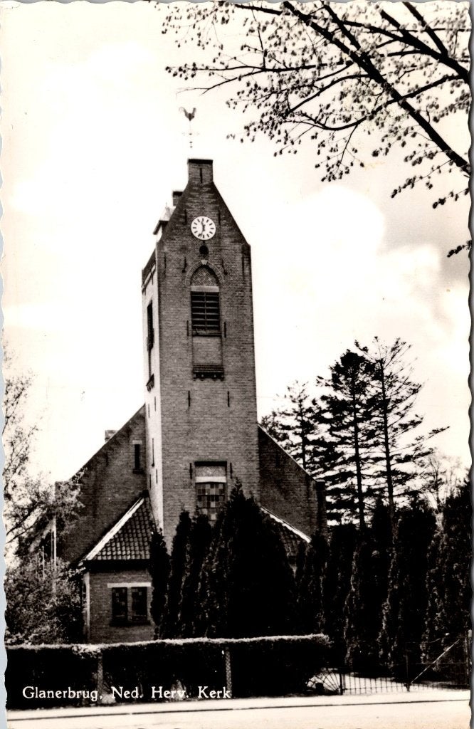 Glanerbrug - 4 oude ansichtkaarten, Verzenden, 1960 tot 1980, Gelopen, Overijssel