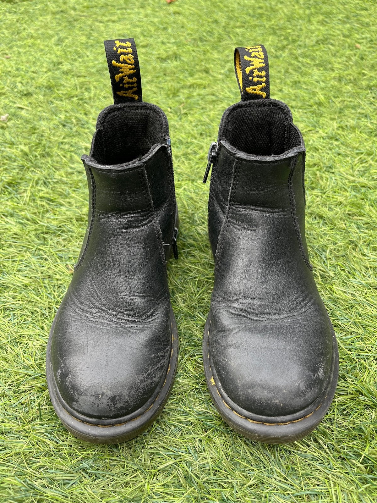 Jongens hoge schoenen / laarsjes /boots zwart Dr. Martens 29, Gebruikt, Schoenen, Ophalen of Verzenden, Jongen