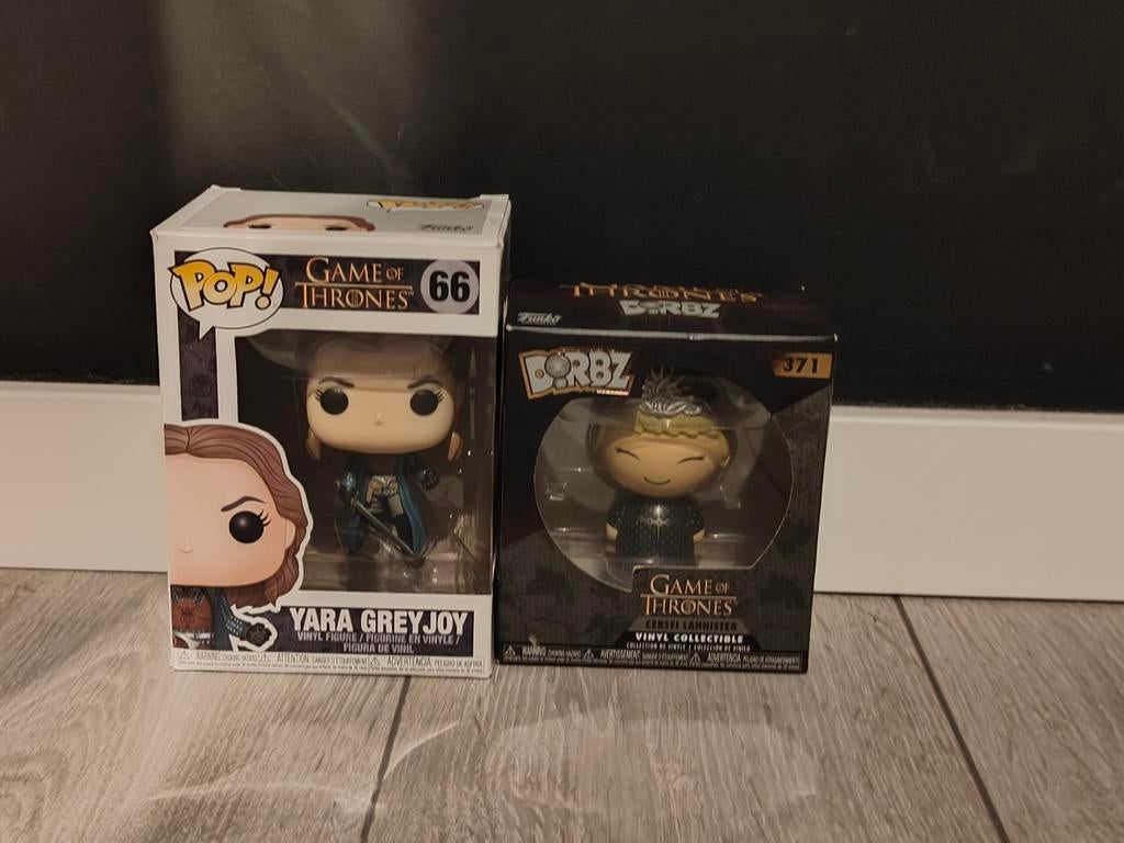 Game of Thrones Funko Pop & Dorbz Set – Yara Greyjoy + Cerse, Ophalen of Verzenden, Zo goed als nieuw