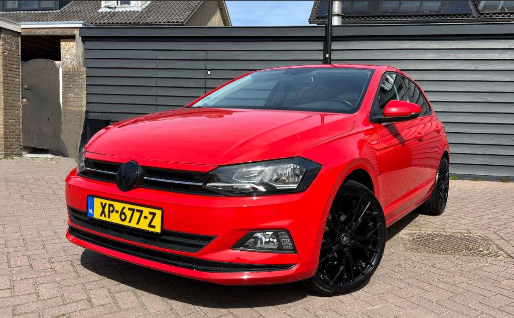 Volkswagen Polo 1.0 TSI 95pk 2018 |ACC|STLVERW|NAVI|PRK SEN, Voorwielaandrijving, Stof, 40 €/maand, Euro 6