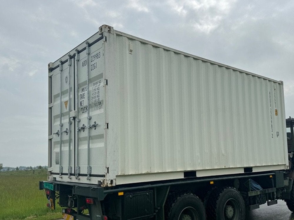 Mobile home container, Ophalen of Verzenden