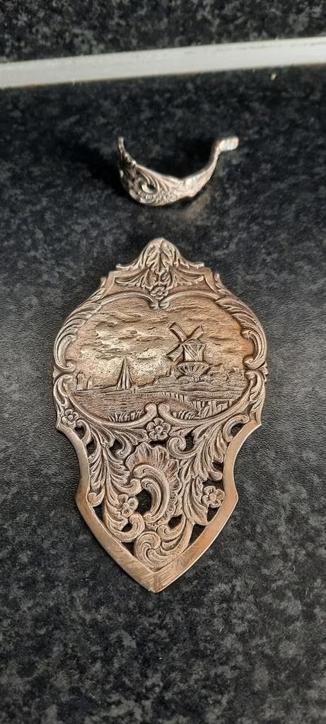 verzilverde taartschep, Ophalen of Verzenden