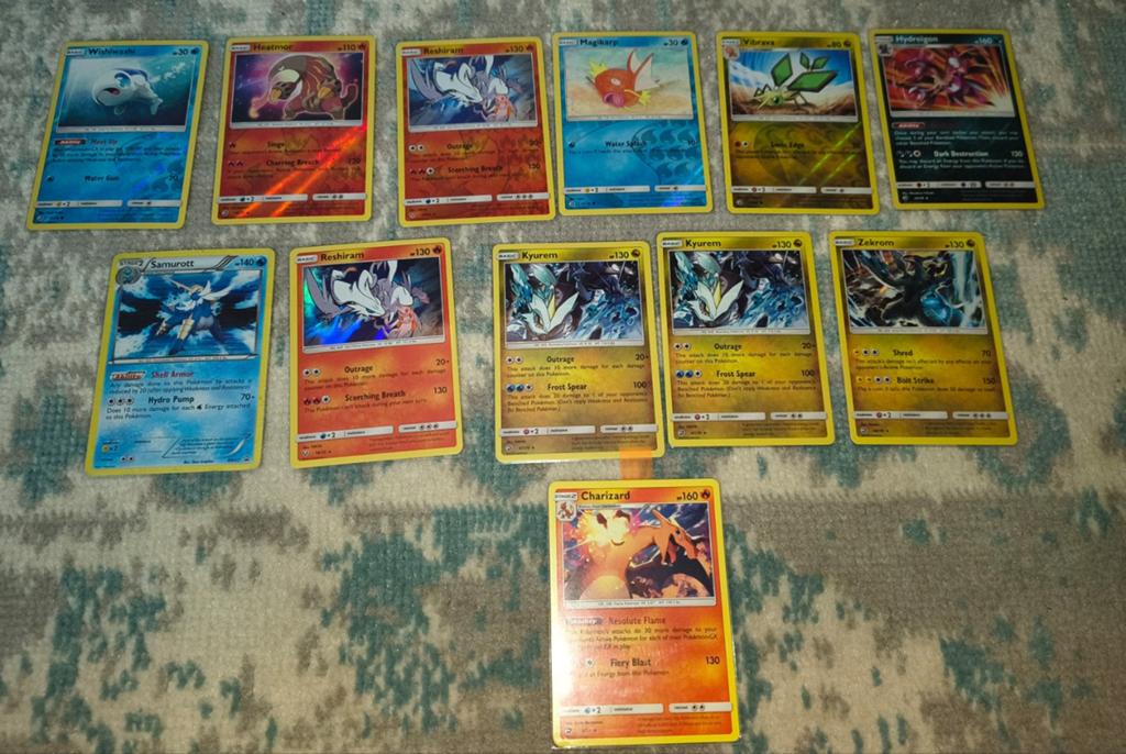 Pokémon kaarten Sun&Moon Dragon Majesty Shining Legends BW, Ophalen of Verzenden
