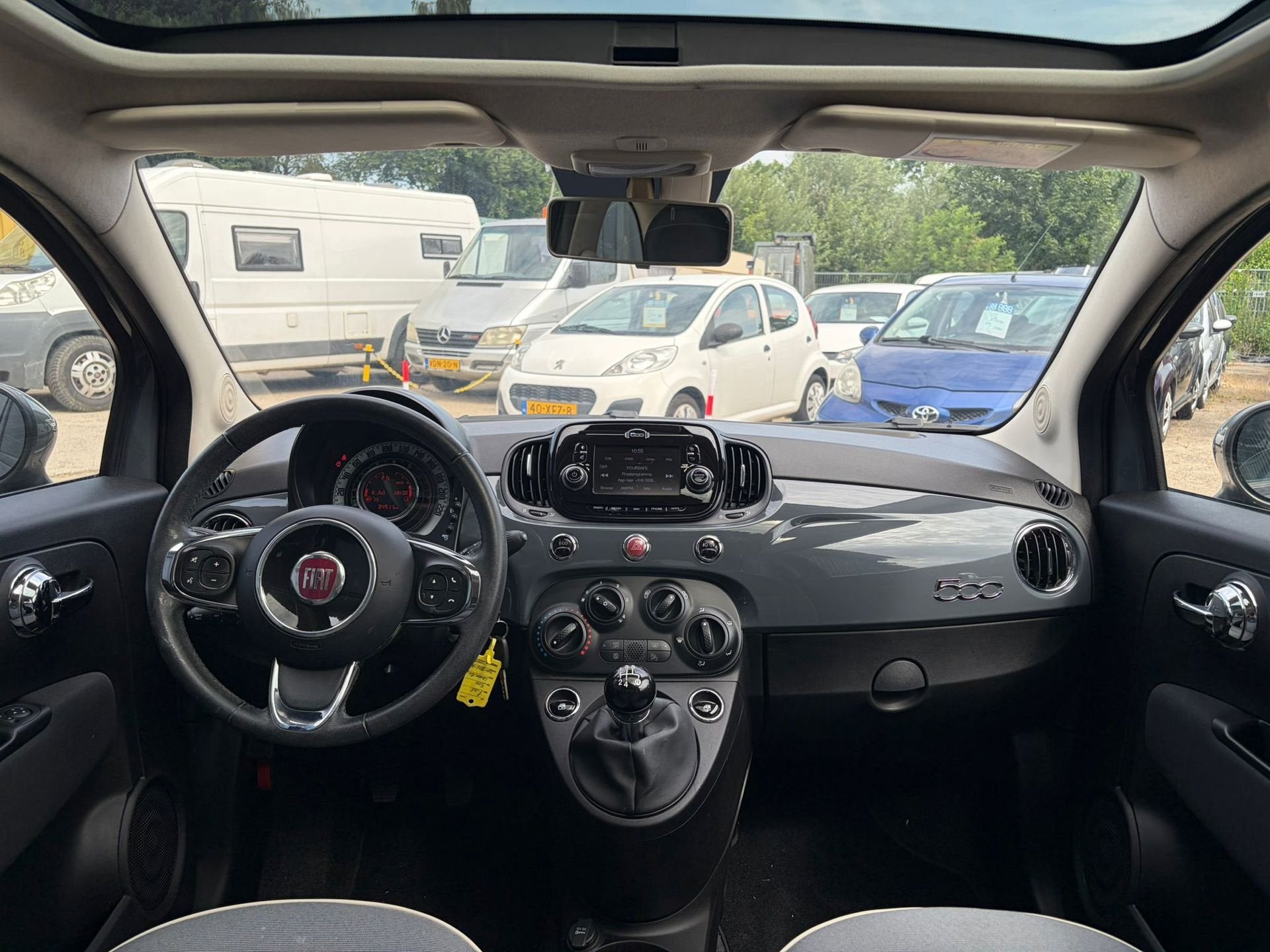 Fiat 500 0.9 Turbo | Airco | Cruise | APK 02-28 | CarPlay |, Voorwielaandrijving, Euro 6, Origineel Nederlands, Bedrijf