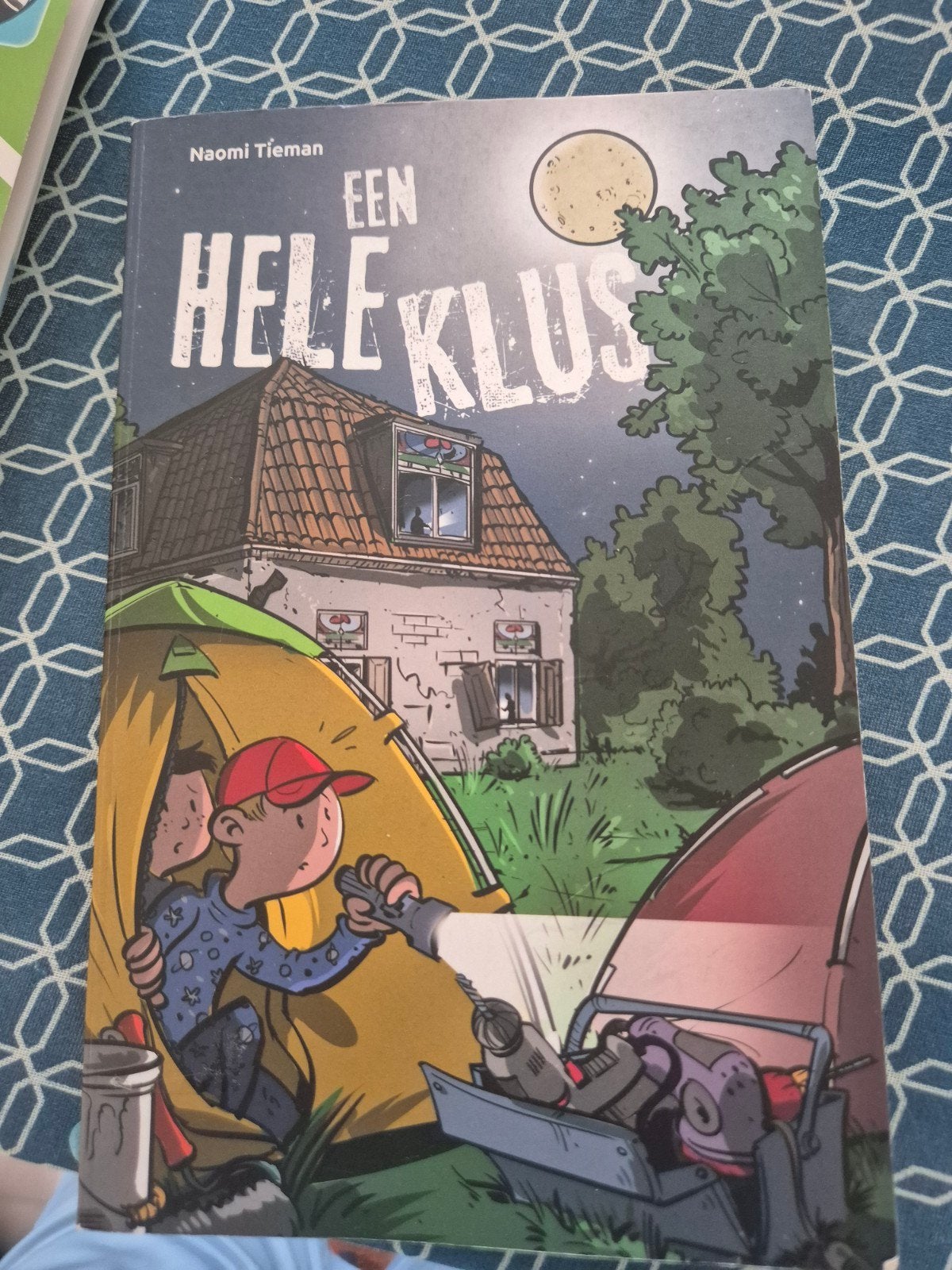 Een Hele Klus - Naomi Tieman (Kinderboek), Boeken, Ophalen of Verzenden, Zo goed als nieuw, Naomi Tieman, Fictie algemeen