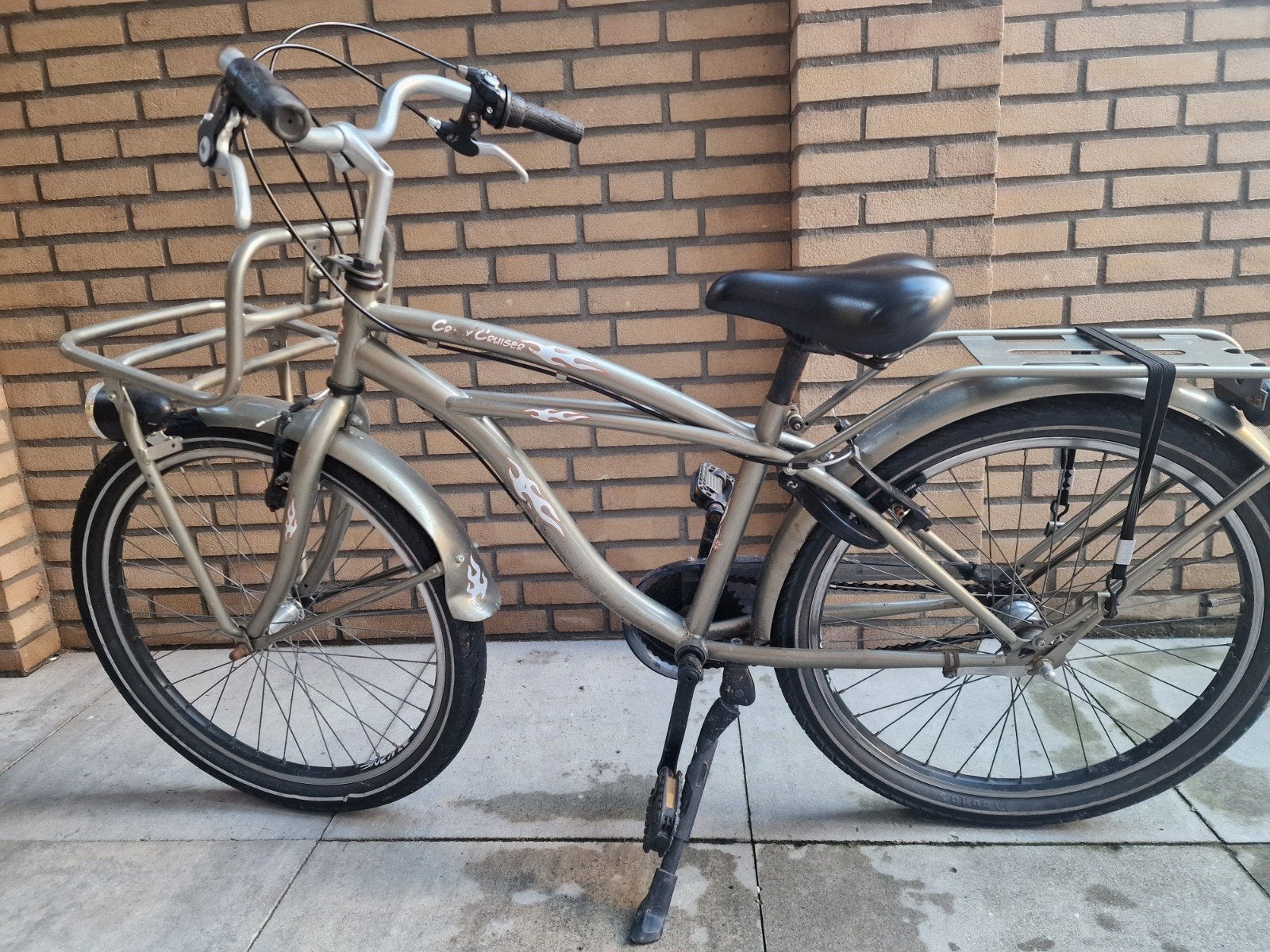 Transporter fiets 25 inch - 3 versnellingingen, Ophalen, Handrem, Trommelrem, Gebruikt