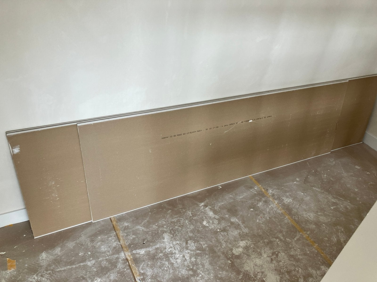Nieuwe gipsplaten van 9.5 x 60 x 260, Doe-het-zelf en Verbouw, Ophalen, Nieuw, Overige materialen