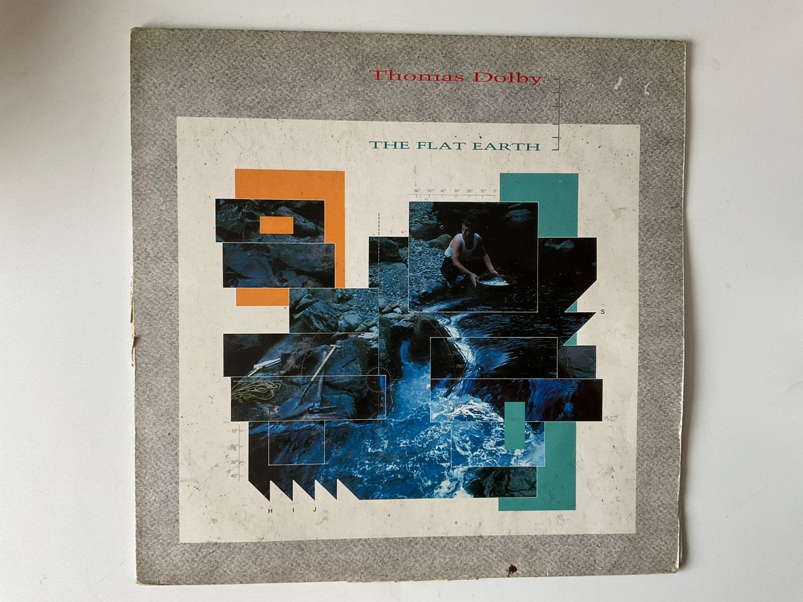 Thomas Dolby – The Flat Earth LP Synth pop, LP, Gebruikt, Ophalen of Verzenden, 12 inch