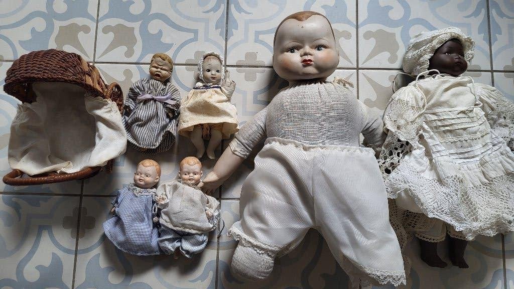 antieke / vintage poppetjes, Verzamelen, Poppen, Ophalen of Verzenden, Gebruikt, Pop
