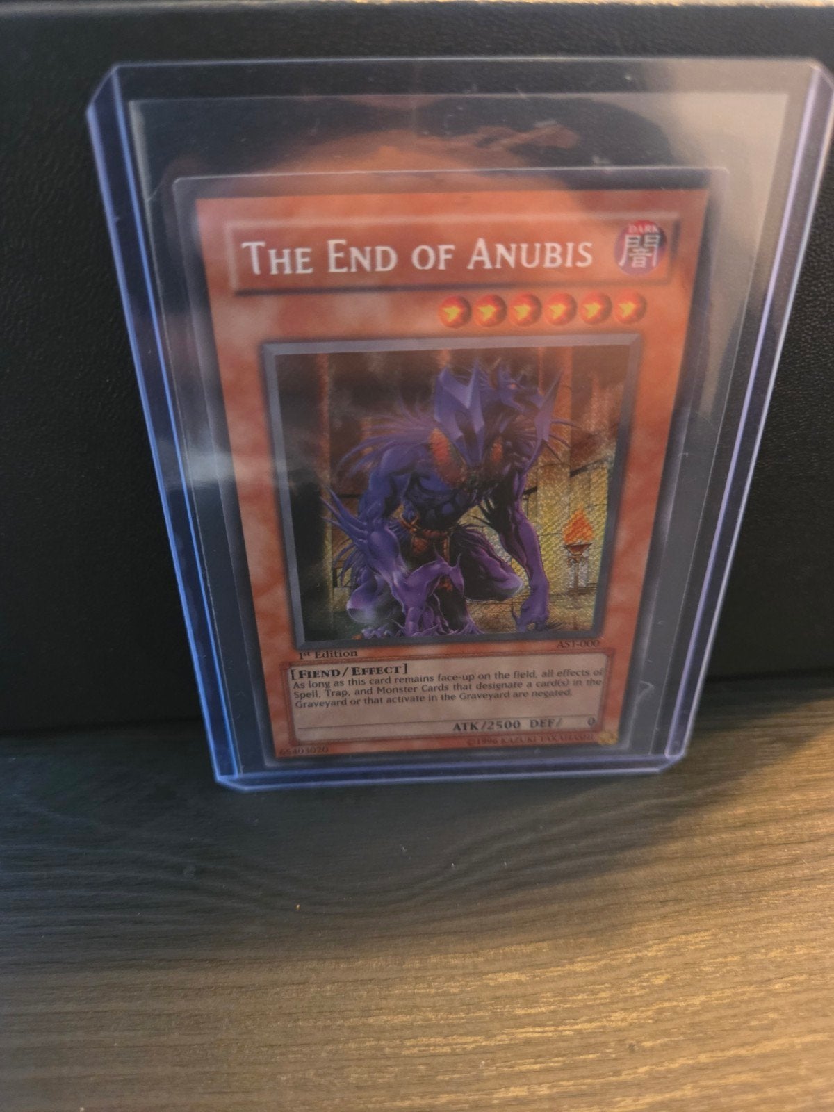 Yu-Gi-Oh! The End of Anubis 1st Edition, Ophalen of Verzenden, Zo goed als nieuw, Losse kaart