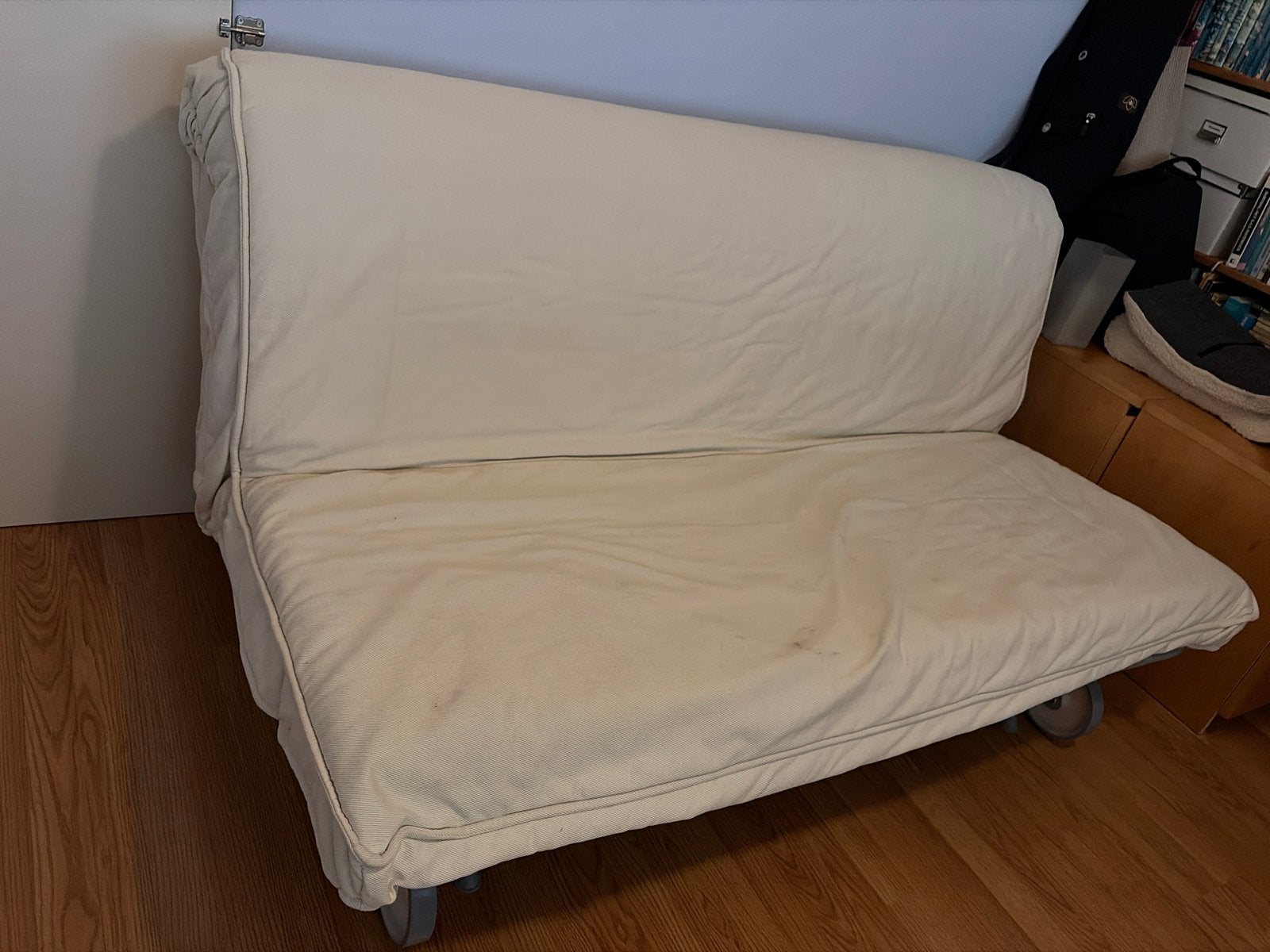 Ikea PS slaapbank - Compact en Praktisch, Ophalen, Gebruikt, Tweepersoons, 160 cm